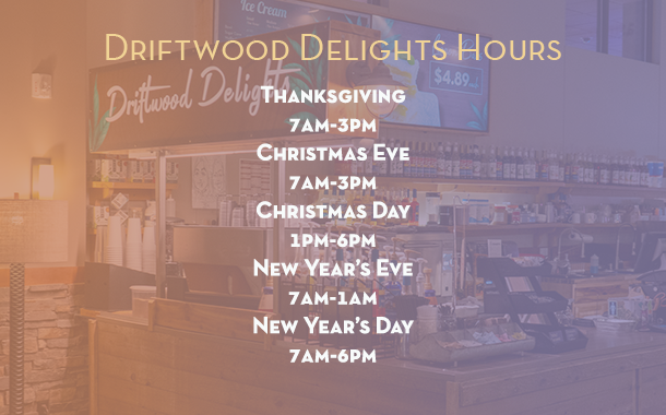 Driftwood Delights Hours