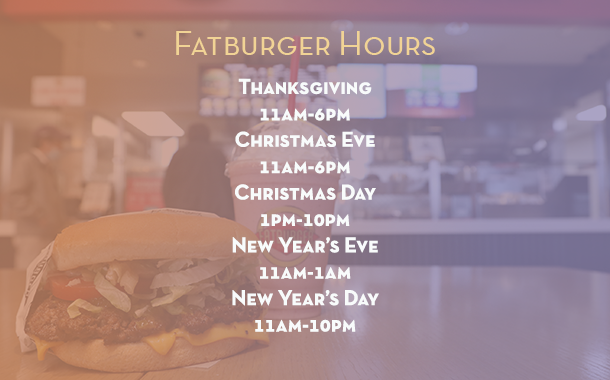 Fatburger Hours